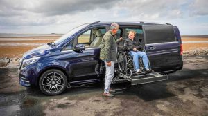 Wheelchair Accessible Vehicles | Lewis Reed Group | Side lift