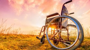 Wheelchair Accessible Vehicles | Lewis Reed Group | Wheelchair in countryside