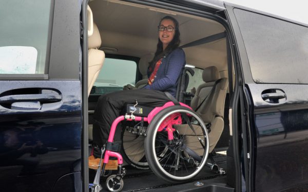Lewis Reed Group | Wheelchair Accessible Vehicles | Mercedes-Benz V-Class side door