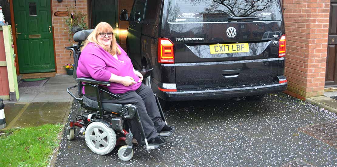 Lewis Reed Group | British Supplier of Wheelchair Accessible Vehicles | Van Wheelchair and Lift | angela2