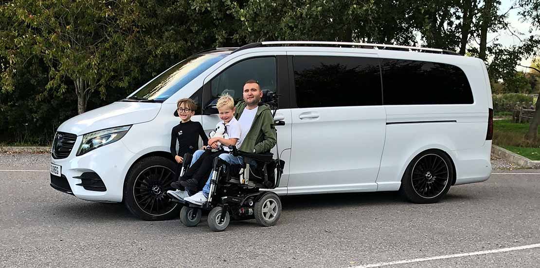 Lewis Reed Group | British Supplier of Wheelchair Accessible Vehicles | Van Wheelchair and Lift | greg