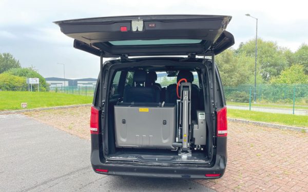 Lewis Reed Group | British Supplier of Wheelchair Accessible Vehicles | V Class Sport lift stowed