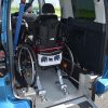 Lewis Reed Group | British Supplier of Wheelchair Accessible Vehicles | Volkswagen Cady Maxi 5 with wheelchair in place