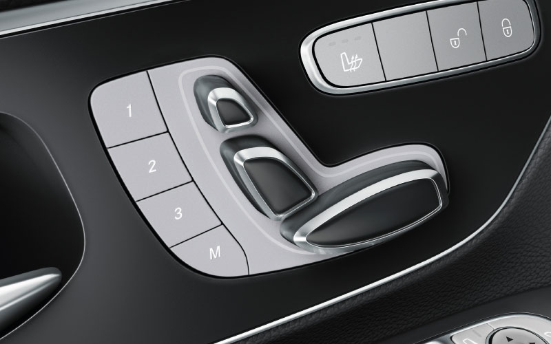 Lewis Reed Group | British Supplier of WAVs | Mercedes-Benz V-Class EQV buttons