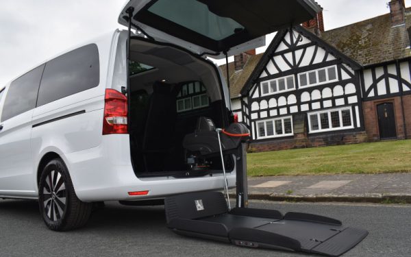 Lewis Reed Group | British Supplier of WAVs | Mercedes-Benz EVito with lift down