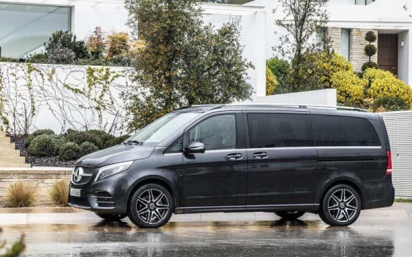 Lewis Reed Group | British Supplier of Wheelchair Accessible Vehicles | Black Mercedes-Benz V-Class