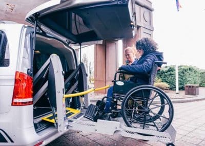 Lewis Reed Group | Wheelchair Accessible Vehicles | WAV ramp demo