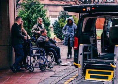 Lewis Reed Group | Wheelchair Accessible Vehicles | WAV and conference delegates