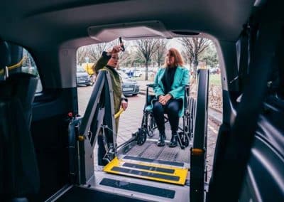 Lewis Reed Group | Wheelchair Accessible Vehicles | Rear lift demonstration