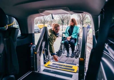 Lewis Reed Group | Wheelchair Accessible Vehicles | Rear lift demo